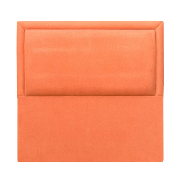 Respaldo de Cama Flat Frame Vivo 2 Plazas Lino Naranjo