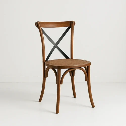 Silla Crossback Madera Vintage