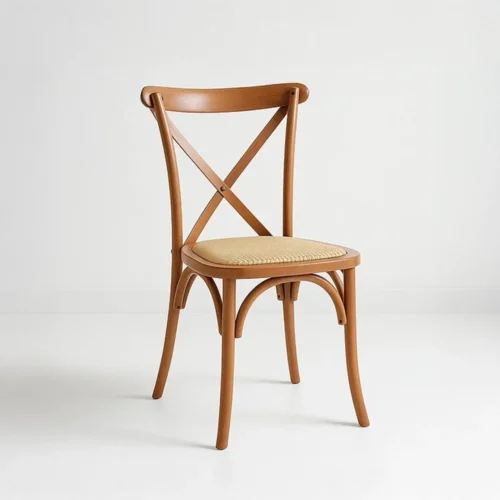 Silla Crossback Madera Natural