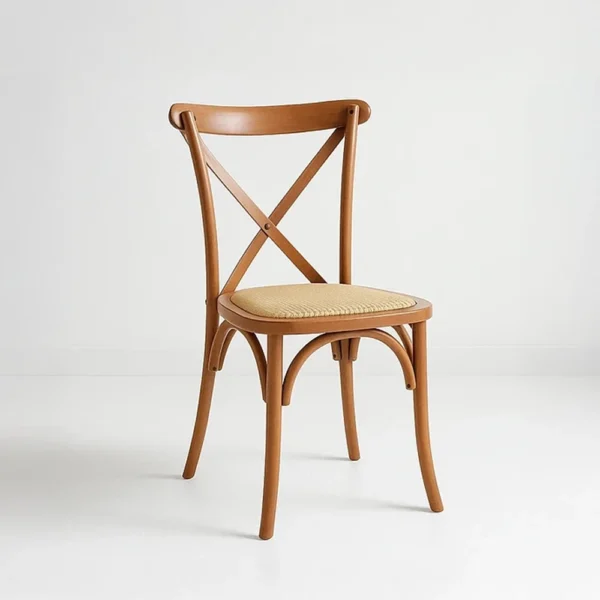 Silla Crossback Madera Natural