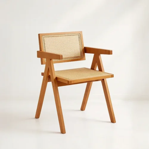 Silla Chandigarh Madera Natural