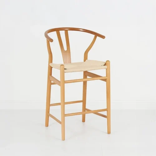 Taburete Wishbone Natural