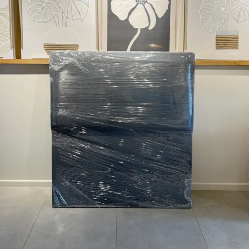 Respaldo Flat 1.5 Plaza Lino Gris Cyber