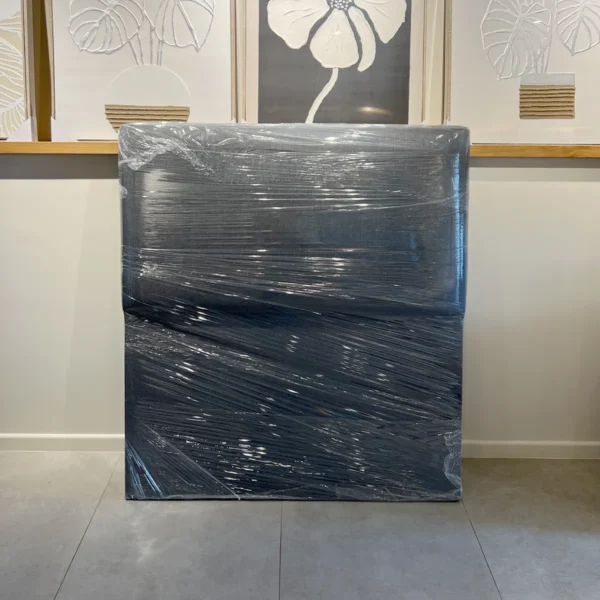 Respaldo Flat 1.5 Plaza Lino Gris Cyber