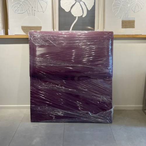 Respaldo Flat 1.5 Plaza Lino Morado Cyber