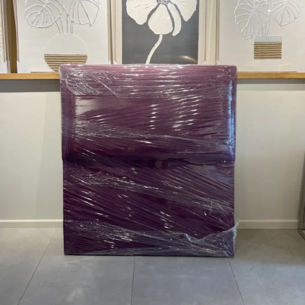 Respaldo Flat 1.5 Plaza Lino Morado Cyber