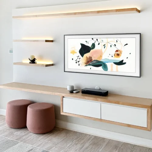 Rack Flotante Alto Nogales