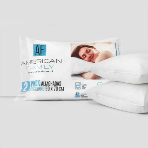 Set Almohadas Microfibra 50x70 cm American Family