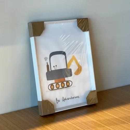 Cuadro Decorativo Escavadora