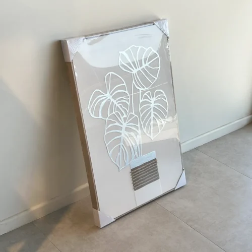 Cuadro Flor Maceta Cuadrada