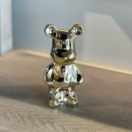 Oso Decorativo Oro