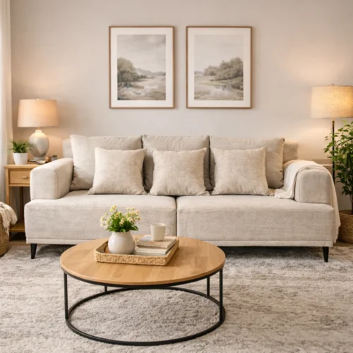 Sofá Marengo Lino Beige