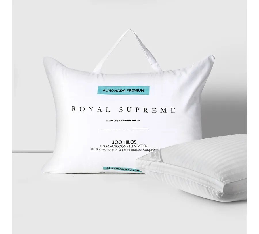 Almohada Microfibra 50×90 cm 300 hilos Royal Supreme
