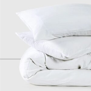Funda Plumón 2 Plazas 100% Algodón Jacquard Weaves White Cannon Home