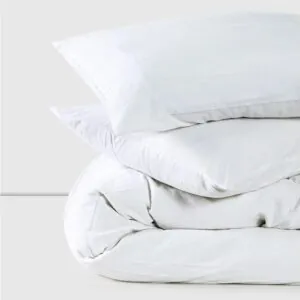 Funda Plumón 2 Plazas 100% Algodón Jacquard Weaves White Cannon Home