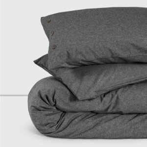 Funda Plumón 2 Plazas 100% Algodón Oxford Gray Cannon Home