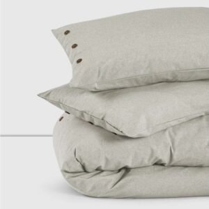 Funda Plumón King 100% Algodón Oxford Beige Cannon Home