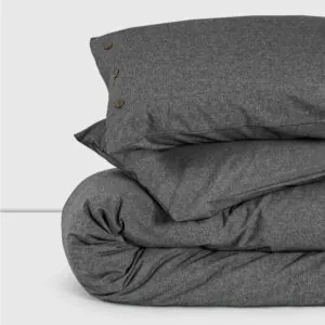 Funda Plumón King 100% Algodón Oxford Gray Cannon Home