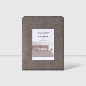 Funda Plumón King 100% Algodón Oxford Tabaco Cannon Home