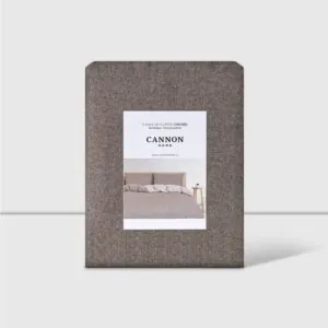 Funda Plumón King 100% Algodón Oxford Tabaco Cannon Home