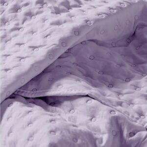 Quilt 1.5 Plazas Dots Heatpress Malva American Family