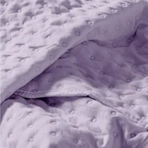 Quilt 1.5 Plazas Dots Heatpress Malva American Family