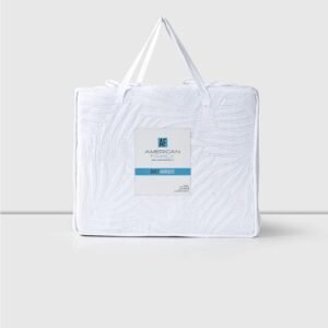 Quilt 1.5 Plazas Marquis Heatpress White American Family