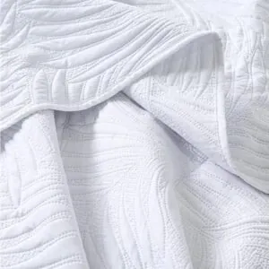 Quilt 1.5 Plazas Marquis Heatpress White American Family