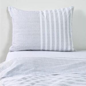 Sábanas 1.5 Plazas 200 Hilos Estampada Noir 60% Algodón Cannon Home