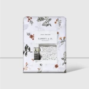 Sábanas 2 Plazas 200 Hilos Estampada Bird 60% Algodón Cannon Home