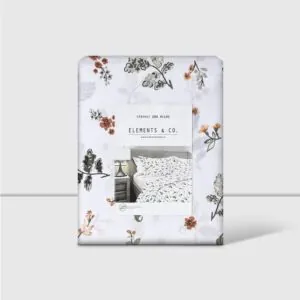 Sábanas 2 Plazas 200 Hilos Estampada Bird 60% Algodón Cannon Home