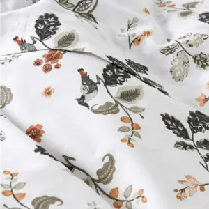 Sábanas 2 Plazas 200 Hilos Estampada Bird 60% Algodón Cannon Home