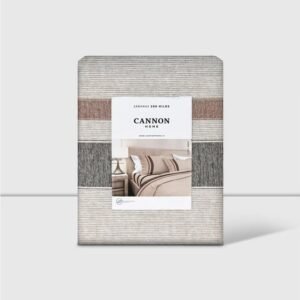 Sábanas 2 Plazas 200 Hilos Estampada Drift 60% Algodón Cannon Home