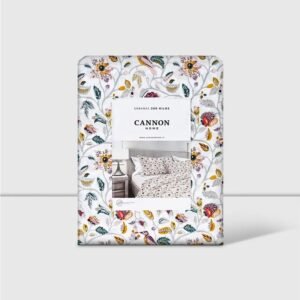 Sábanas 2 Plazas 200 Hilos Estampada Flutter 60% Algodón Cannon Home