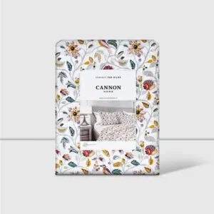 Sábanas 2 Plazas 200 Hilos Estampada Flutter 60% Algodón Cannon Home