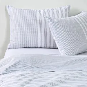 Sábanas 2 Plazas 200 Hilos Estampada Noir 60% Algodón Cannon Home