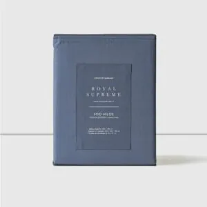 Sábanas 2 Plazas 300 Hilos Liso Bluestone 100% Algodón Royal Supreme