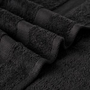 Toalla Sábana de Baño 100% Algodón 500 grs. 90x170 cm Black Cannon Home