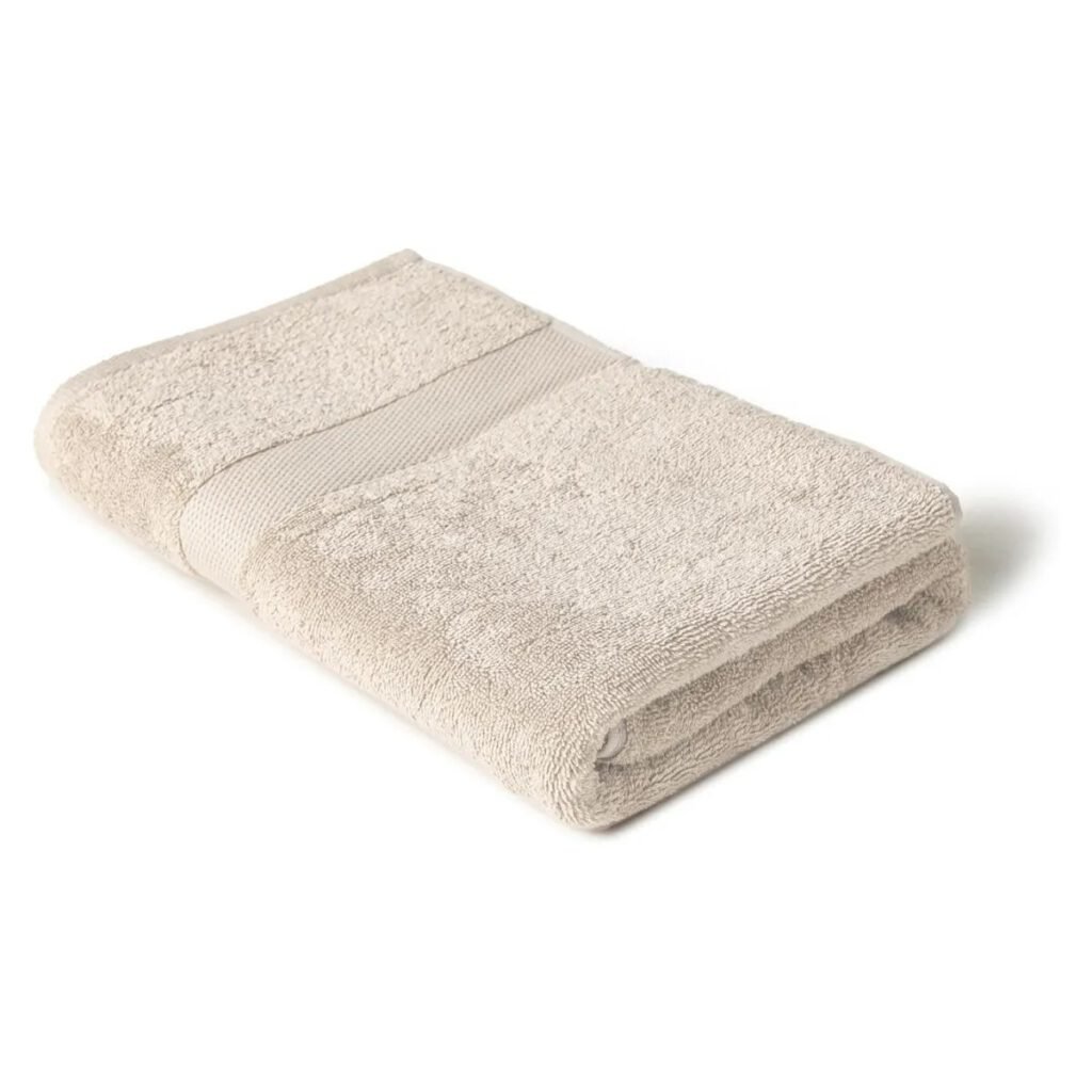 Toalla de Baño 100% Algodón 500 grs. 70×140 cm Beige Cannon Home