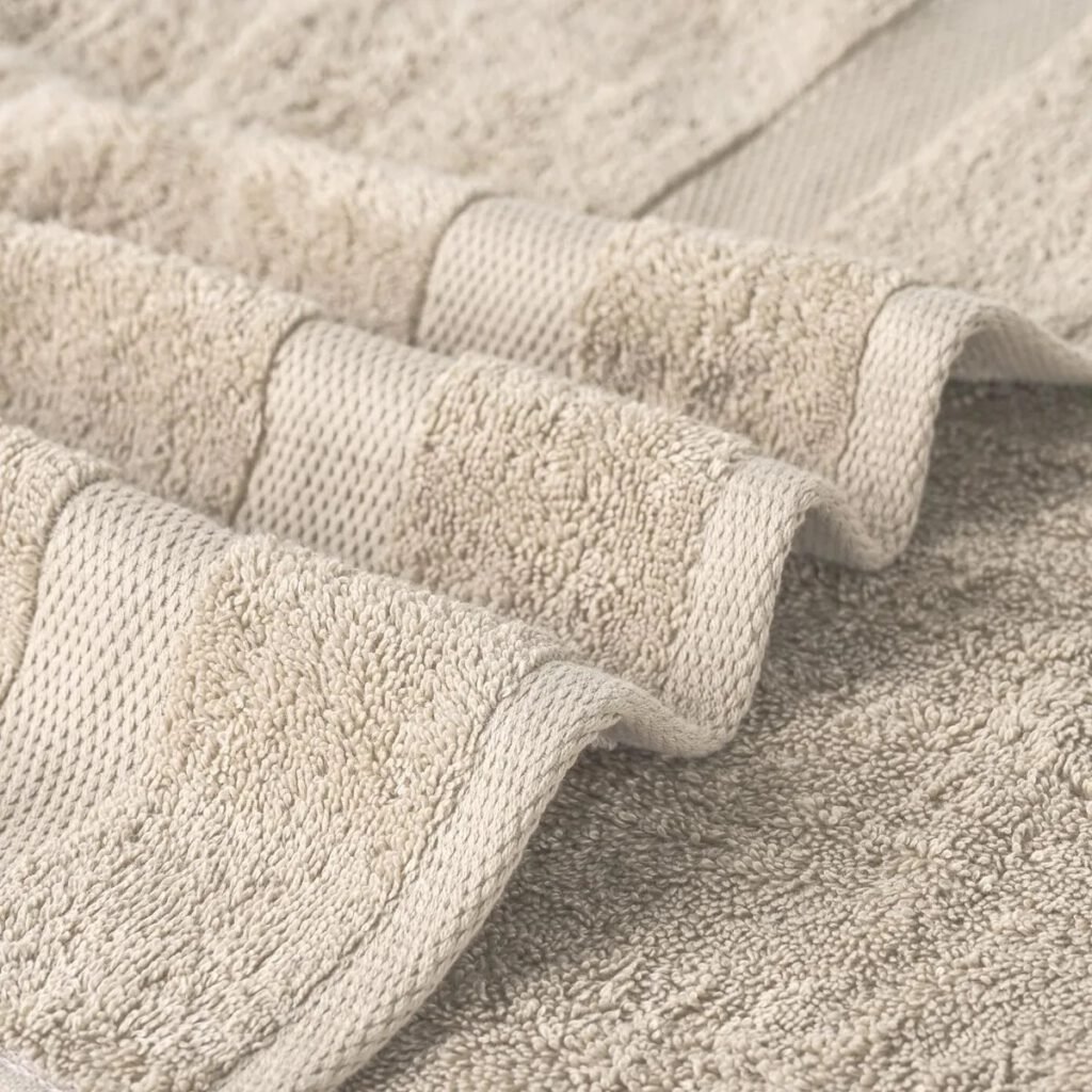 Toalla de Baño 100% Algodón 500 grs. 70×140 cm Beige Cannon Home