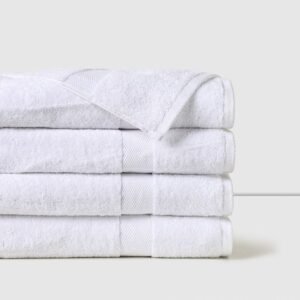 Toalla de Baño 100% Algodón 500 grs. 70x140 cm Blanca Cannon Home