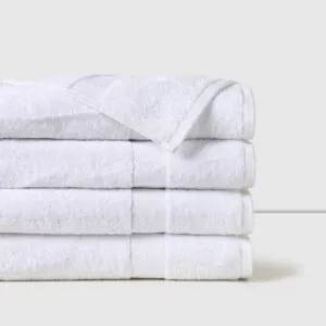Toalla de Baño 100% Algodón 500 grs. 70x140 cm Blanca Cannon Home