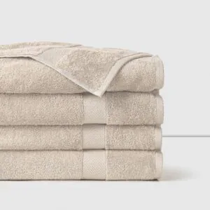 Toalla de Mano 100% Algodón 500 grs. 50x90 cm Beige Cannon Home