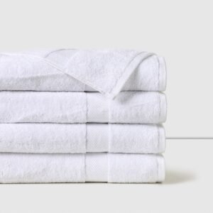 Toalla de Mano 100% Algodón 500 grs. 50x90 cm Blanca Cannon Home