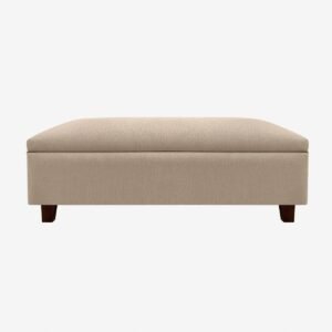 Banqueta Baúl Flat Lino Beige