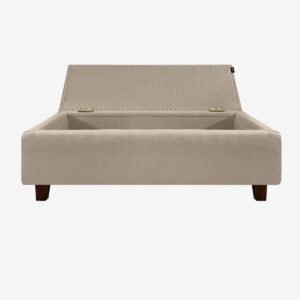 Banqueta Baúl Flat Lino Beige