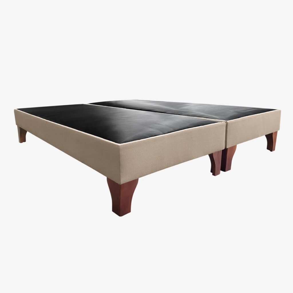 Base de Cama Europea Lino Beige