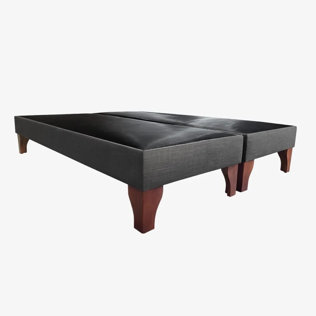 Base de Cama Europea Lino Grafito