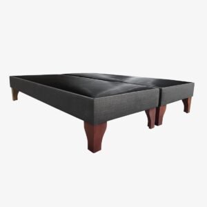 Base de Cama Europea Lino Grafito
