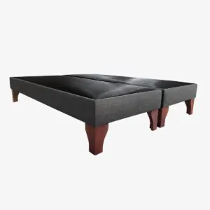 Base de Cama Europea Lino Grafito